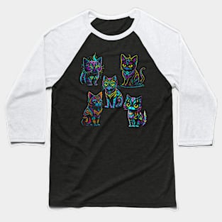 Cats "Alebrijes" Baseball T-Shirt